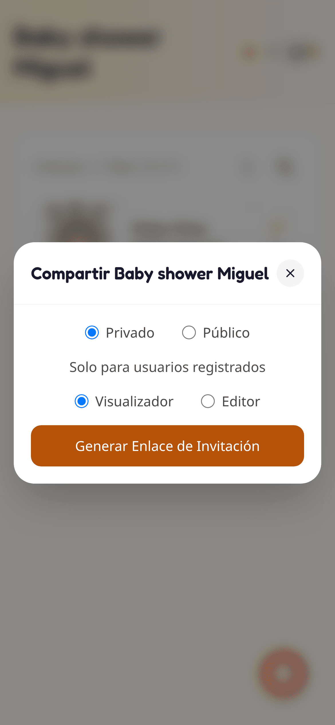 Cómo cambiar la visibilidad